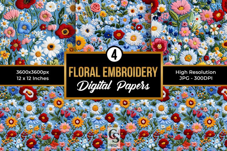 Spring Flowers Clipart Image 6