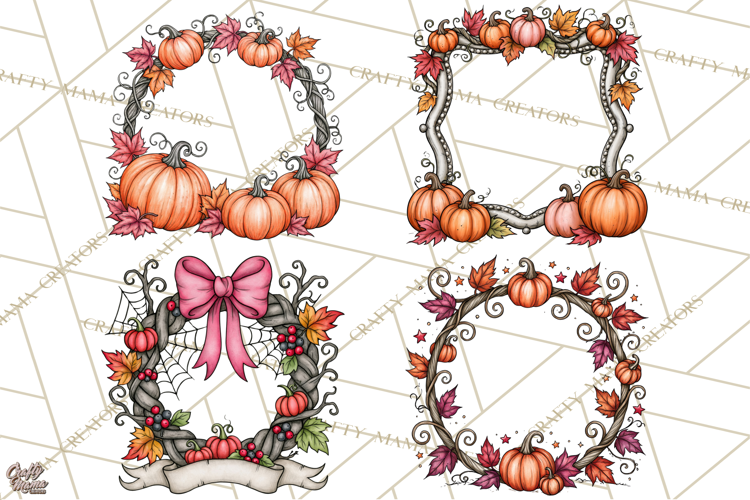 Monster Munchkins Halloween Frames And Signs PNG