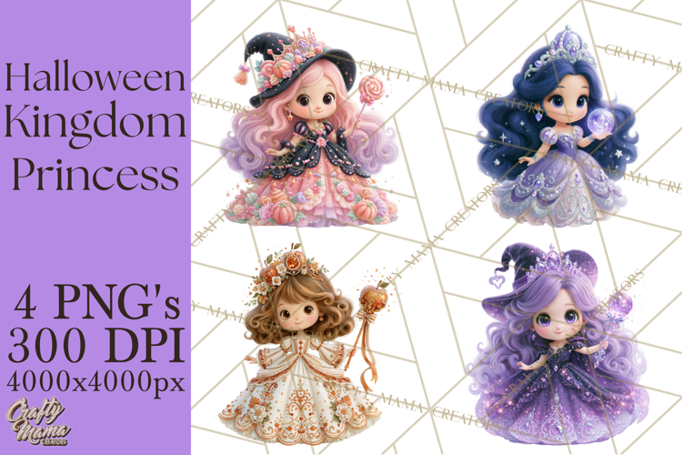 Halloween Princess PNG Clipart