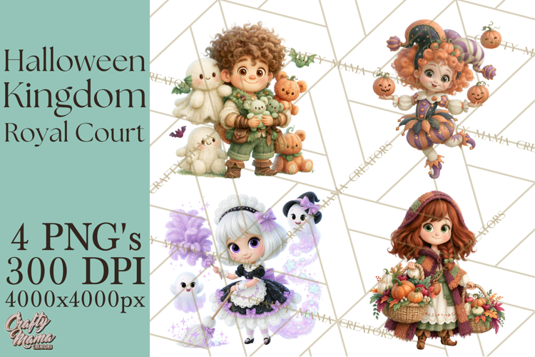 Halloween Royal Court PNG Clipart