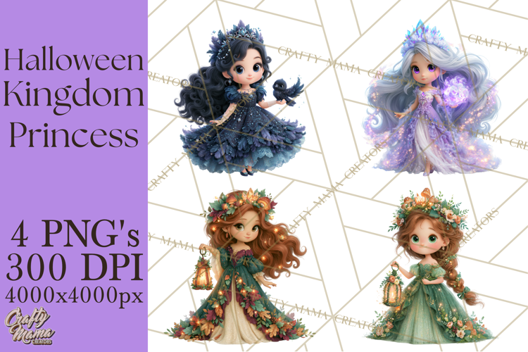 Halloween Princess PNG Clipart