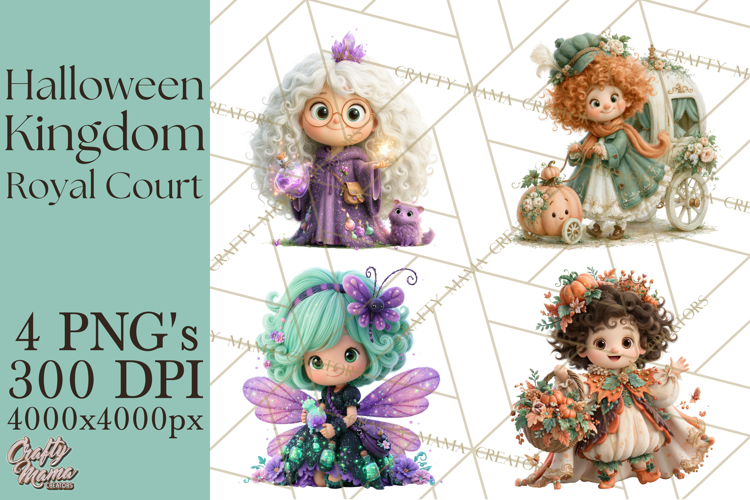 Halloween Royal Court PNG Clipart