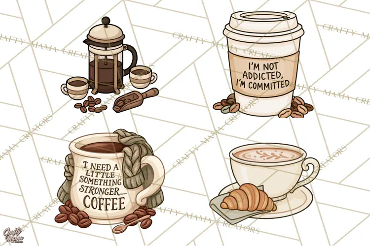 Sarcastic Coffee Clipart, Funny Coffee PNG