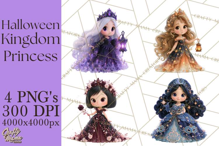 Halloween Princess PNG Clipart