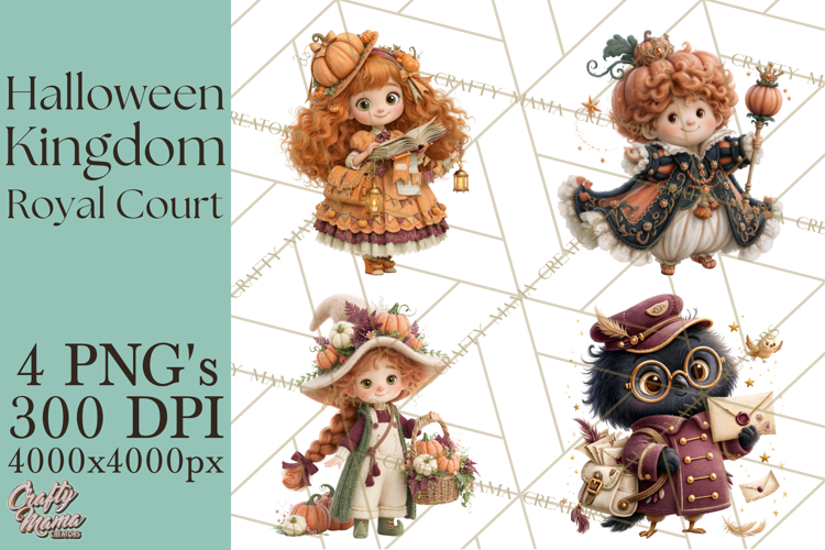 Halloween Royal Court PNG Clipart