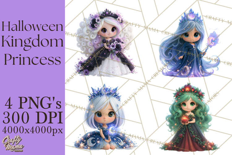 Halloween Princess PNG Clipart