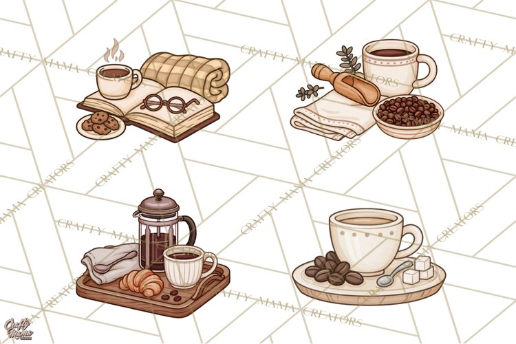Sarcastic Coffee Clipart, Funny Coffee PNG example image 1