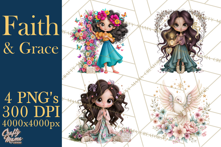 Christian Encouragement Girls PNG Clipart, Faith & Hope