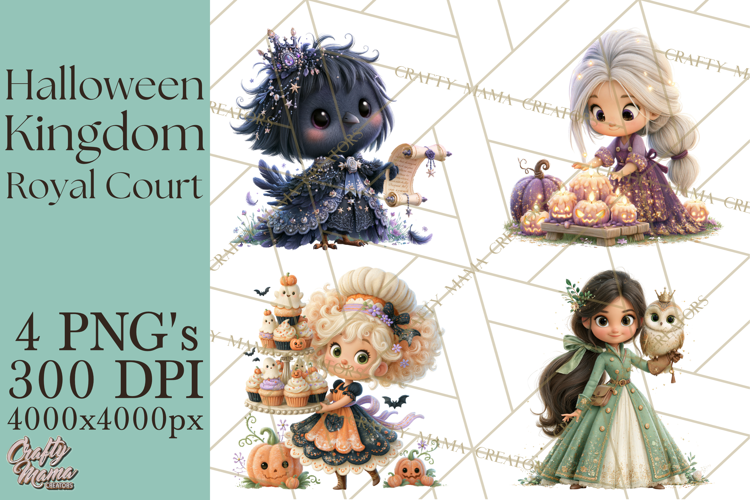 Halloween Royal Court PNG Clipart