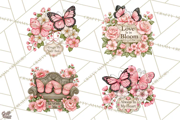 Friendship Butterfly Clipart PNG | Inspirational Quotes