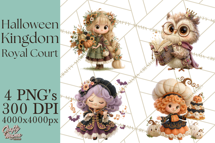 Halloween Royal Court PNG Clipart