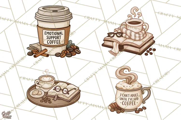 Sarcastic Coffee Clipart, Funny Coffee PNG
