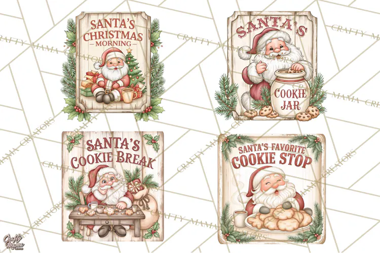 Santa Christmas Signs | Santa Png | Kris Kringle Quotes