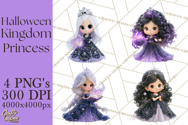 Halloween Princess PNG Clipart
