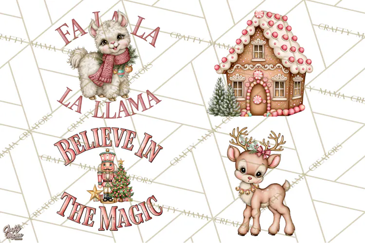 Heartwarming Holiday Clipart | Christmas PNG Files