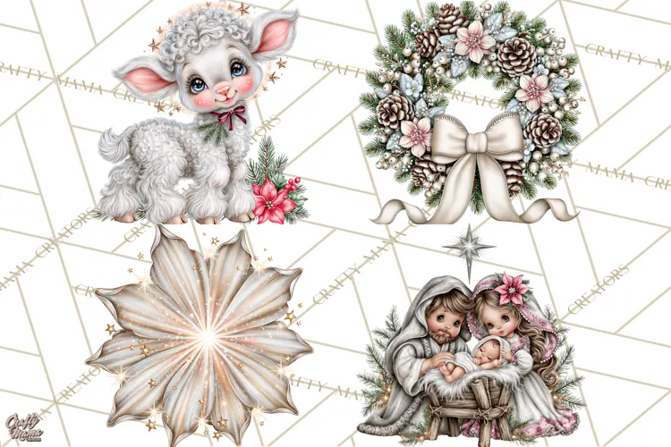 Christian Christmas Angel Clipart PNG
