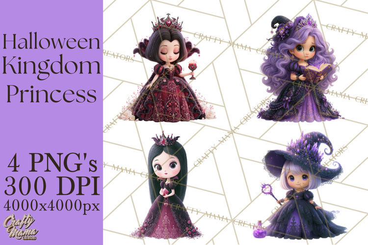 Halloween Princess PNG Clipart