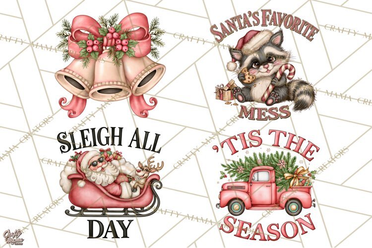 Heartwarming Holiday Clipart | Christmas PNG Files example image 1