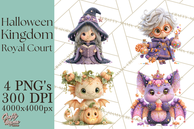 Halloween Royal Court PNG Clipart