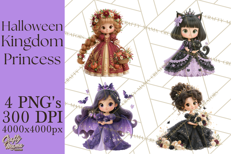 Halloween Princess PNG Clipart