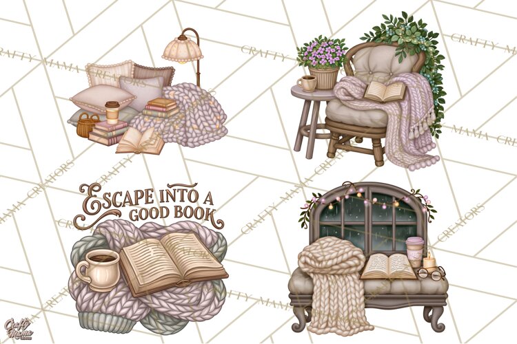 Reading Escape Clipart PNG | Inspirational Png example image 1