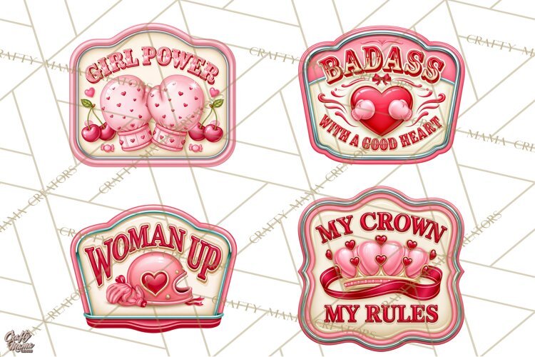Girl Power Retro Diner Sign PNG Clipart example image 1
