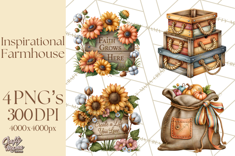 Watercolor Barn Clipart