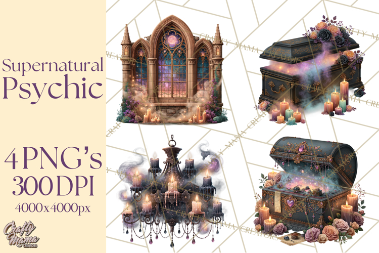 Witch Psychic Gothic Supernatural Clipart PNG