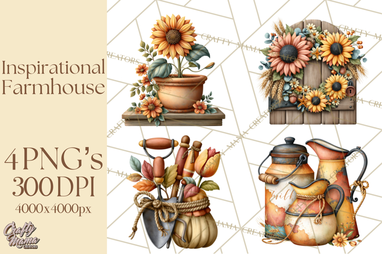 Watercolor Barn Clipart Image 2