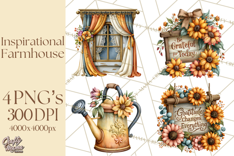 Watercolor Barn Clipart Image 5