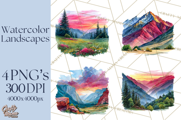 Watercolor Backgrounds Image 6