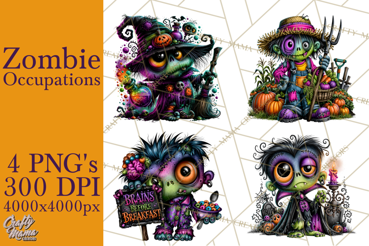 Zombie Occupation Halloween PNG Clipart