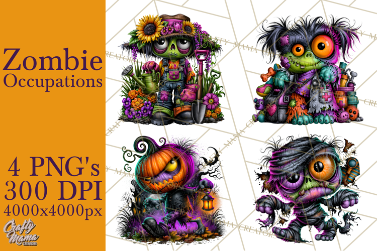 Zombie Occupation Halloween PNG Clipart