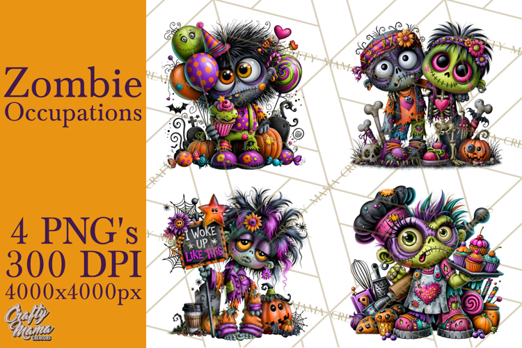 Zombie Occupation Halloween PNG Clipart