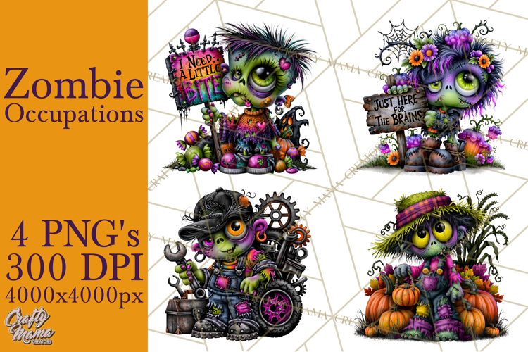 Zombie Occupation Halloween PNG Clipart