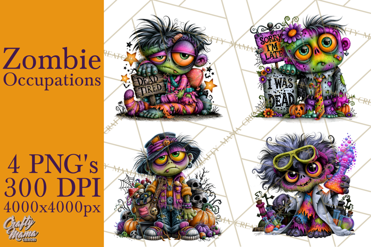 Zombie Occupation Halloween PNG Clipart