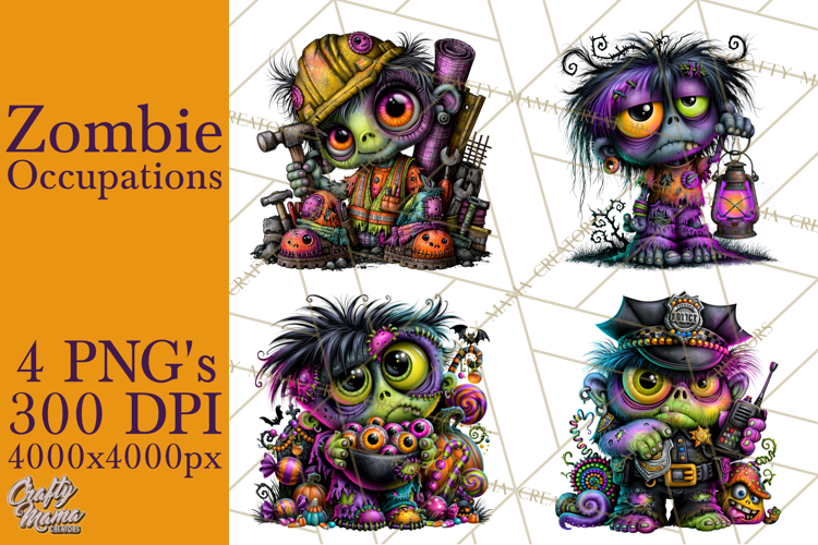 Zombie Occupation Halloween PNG Clipart