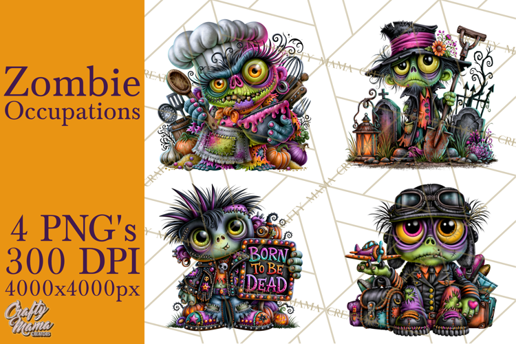 Zombie Occupation Halloween PNG Clipart