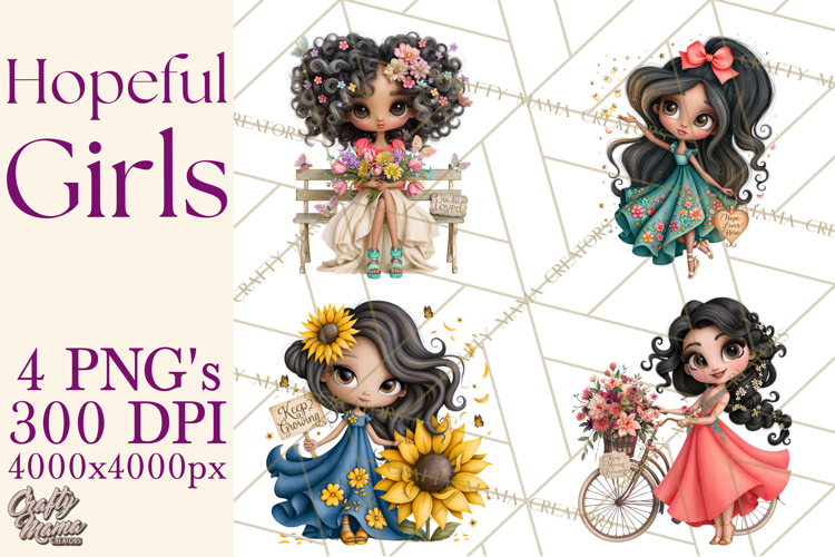 Encouragement Girls PNG Clipart, Inspirational Hope