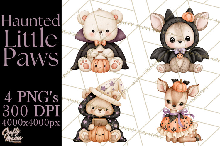 Halloween Costume Animals PNG
