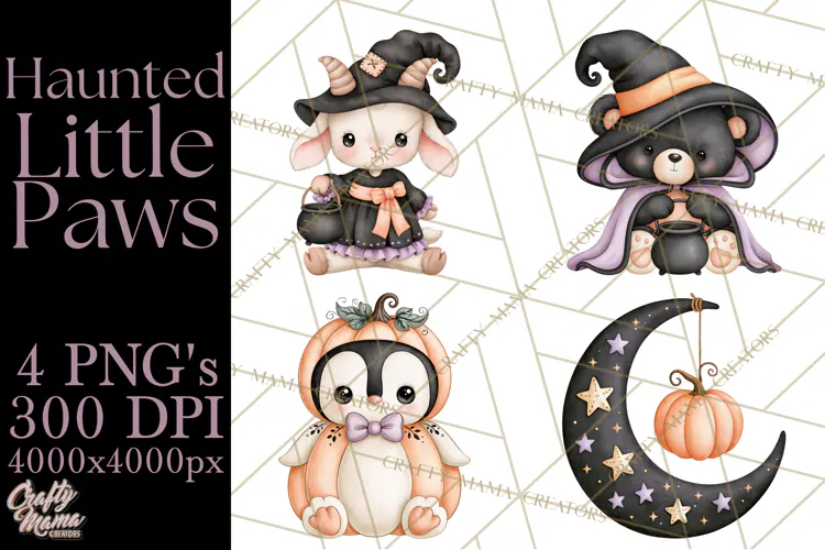 Halloween Costume Animals PNG