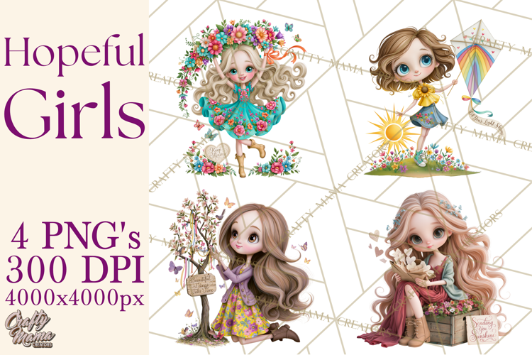 Encouragement Girls PNG Clipart, Inspirational Hope
