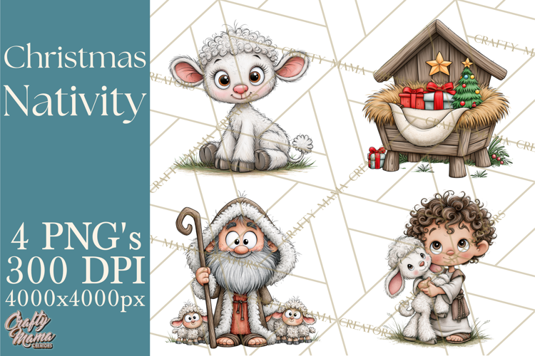 Christian Christmas Nativity PNG Clipart