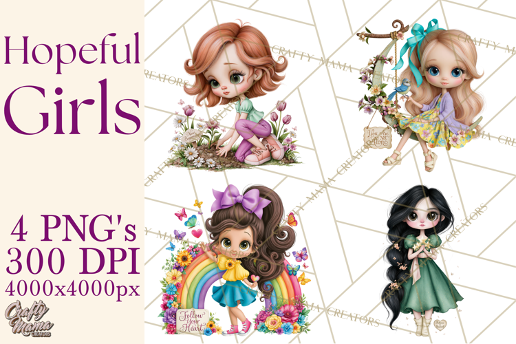 Encouragement Girls PNG Clipart, Inspirational Hope