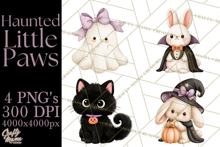 Halloween Costume Animals PNG