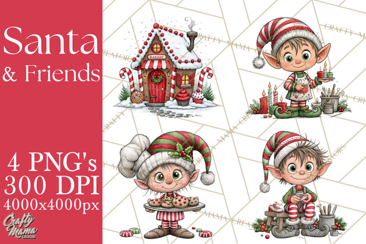 Christmas North Pole Clipart PNG example image 1