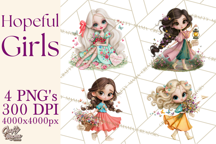 Encouragement Girls PNG Clipart, Inspirational Hope