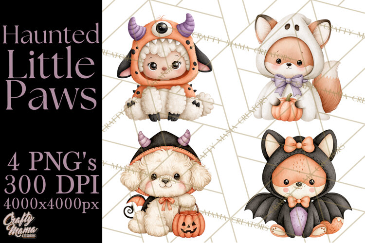 Halloween Costume Animals PNG example image 1