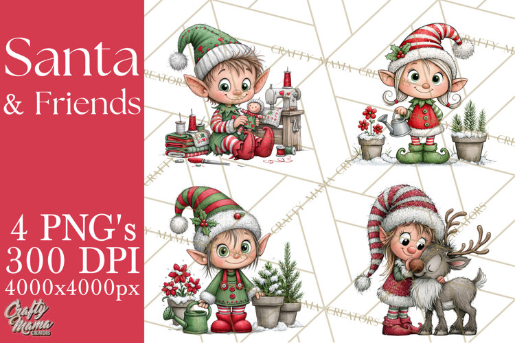 Christmas North Pole Clipart PNG example image 1