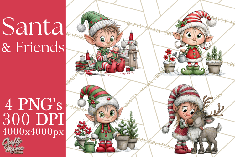 Christmas North Pole Clipart PNG